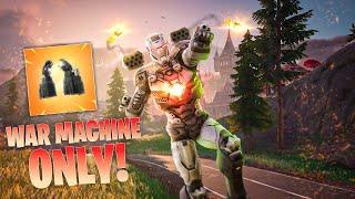 ONLY WAR MACHINE'S ARSENAL CHALLENGE in FORTNITE CHAPTER 5 SEASON 4