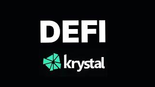 Как я использую Krystal App для DEFI