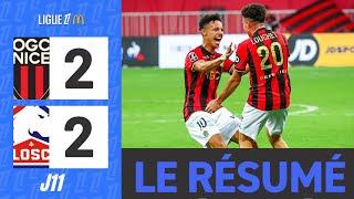 OGC Nice - Lille OSC | 2-2 | Le Résumé | Ligue 1 2024-25