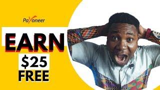 HOW TO CREATE PAYONEER ACCOUNT 2022 GUIDE | EARN $25 AS BONUS
