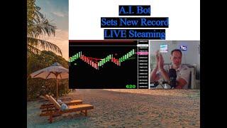 LIVE Day Trading Futures - A.I. Bot Sets New Record