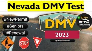 Nevada DMV Written Test 2023 | Learner Permit Practice Test | Seniors & Renewal Exam Guide 