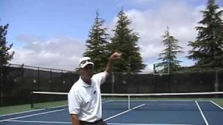 Tennis Topspin Serve Practice Drill