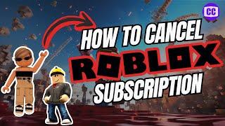 How to Cancel Roblox Premium Subscription | End Your Roblox Premium Membership (2024)