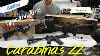 Carabinas 22 Tippmann y Hammerli