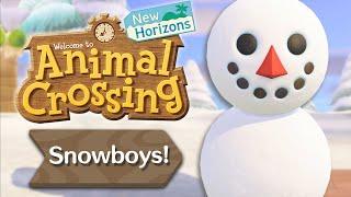 How to make the Perfect Snowboy | Animal Crossing New Horizons