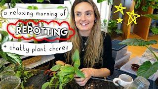 A Cosy Morning of Chatty Plant Chores 🪴