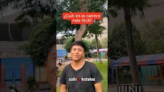 Esta carrera no llevaría matemática ni letras #uni #universidad #estudiantes #matematica #entrevista