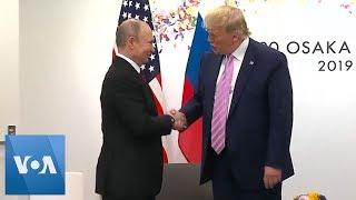 Trump and Putin Meet at the G-20 Summit