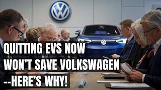 Volkswagen’s Final Gamble: The EV Decision That Could Change Everything! Electric Cars Can Save VW?