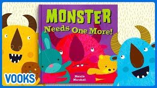 Monster Needs One More! | Animated Storybook for Preschoolers | Vooks Narrated Storybooks