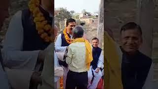 Atul Singh pradesh sachiv congress ka unchahar me swagat karte