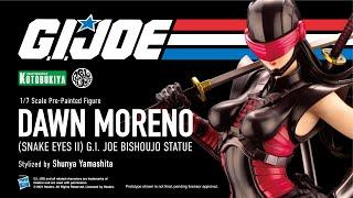 【G.I. JOE】DAWN MORENO (SNAKE EYES II) BISHOUJO STATUE | KOTOBUKIYA