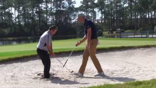 How to GET OUT OF THE BUNKER! -Regatta Bay Golf Academy