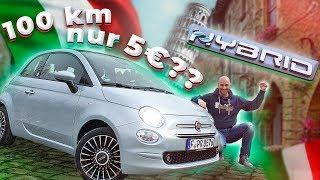 Der neue FIAT 500 Hybrid - GÜNSTIGER fahren als mit ELEKTRO?