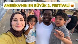 AMERİKA’NIN ÜNLÜ FESTİVALİNE GİDİYORUZ  FESTİVALDE BİR TÜRK İLE KARŞILAŞTIK  vlog