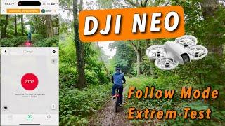 DJI Neo - Extrem-Test des Follow-/ Tracking Modus  (inkl. Crash)