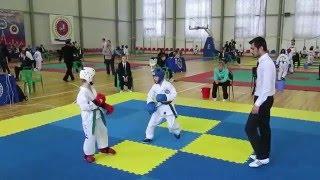 Taekwondo ITF Галицкий Максим (Приалит) - Нуруллин Тимур (МШТ) 1/4 Открытый кубок Москвы