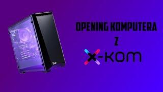 Opening komputera od X-Kom z serii G4M3R! Link do komputera w opisie.