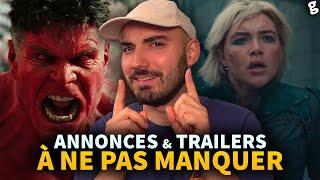 ANNONCES et TRAILERS à ne PAS MANQUER : Captain America 4, Thunderbolts, Andor, Avatar 3