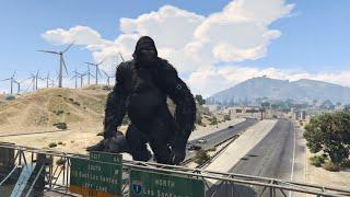 KING KONG gameplay - GTA 5 script mods by JulioNIB