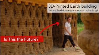 Is This the Future? 3D-Printed Pavilion Using Earth and Technology