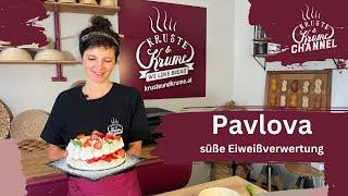 Pavlova selber machen // Süße Verwertung von Eiweiß //Lebensmittelverwertung