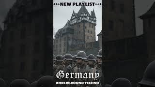 NEW PLAYLIST German Techno - Underground Techno Hardcore Techno #technomusic #warmusic  #deutschland