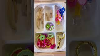The very hungry caterpillar sensory bin | STEM #preschool  #temufinds