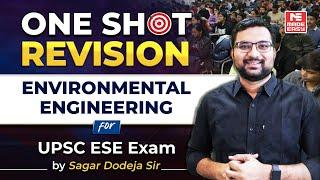 Environmental Engineering | Revision Session | Civil Engineering Lecture | UPSC ESE 2025 | MADE EASY