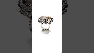 Авторское кольцо ручной работы "КРДК Агатовый"         #ring #shashkovjeweler #cosmos