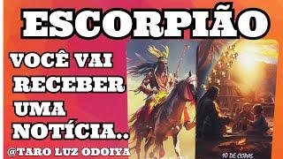 ESCORPIÃOFIQUE ATENTO AO TELEFONE‼️ VOCÊ VAI RECEBER UMA NOTÍCIA.. NÃO SE DISTRAIA