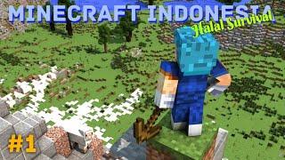 Minecraft Indonesia Halal Survival #1