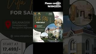 Vasavi Archana open plots in shadnagar Balanagar near by Highway  #squareyardplots @vasaviarchana