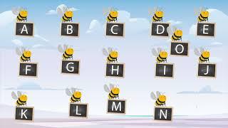 ENGLISH ALPHABET BEE | LEARN ENGLISH ALPHABETS