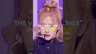 The VARIOUS LINES in BLACKPINK