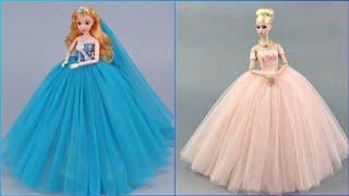 Gorgeous DIY Barbie Doll Dresses / Toy Hacks You'd Wish You'd Known Sooner