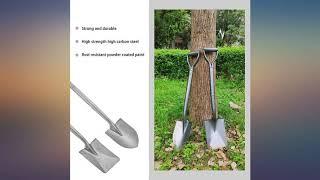 D Handle Shovels for Digging Spade Shovel - Mini Spade Shovel with Short Handle - review