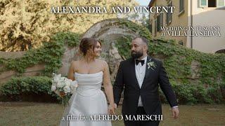 Wedding in Tuscany at Villa La Selva | Alexandra and Vincent | Alfredo Mareschi Wedding Videographer