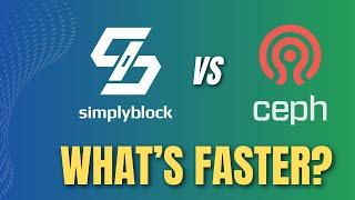 Simplyblock – The Best Ceph Alternative for High-Performance NVMe Storage