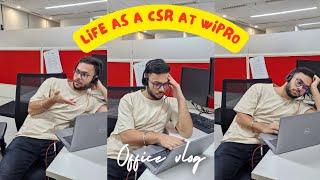 A day at Wipro as CSR|CSR role and responsibility|Wipro Candor Techspace|Customer service role