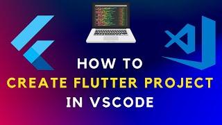 Create Flutter Project in VSCode (Visual Studio Code Editor)  #flutter #vscode