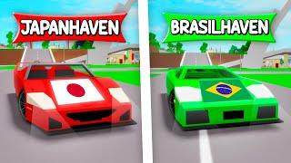 JOGUEI O BROOKHAVEN em DIFERENTES PAÍSES!