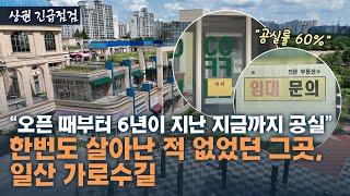 야심차게 제2의 가로수길 꿈꿨지만 3만여평 텅텅…한번도 살아난 적 없는 일산 가로수길
