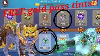 Wildcraft glitch wildpass ALL tints FREE Even on Goldenpass without doing tasks or buying!! playable