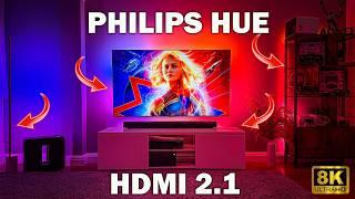 NEW Philips Hue Play HDMI 2.1 Sync Box 8K IS FINALLY HERE!