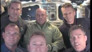 STS-132: Astronauts pay tribute to Atlantis' final flight