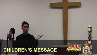 2020-04-19 Living Hope in Jesus (1 Peter) - Rev. Allan Tan (Children's Message EN)