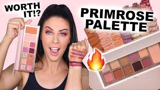 ANASTASIA BEVERLY HILLS PRIMROSE PALETTE! EYE LOOKS, SWATCHES & DUPES!! IS IT WORTH IT???