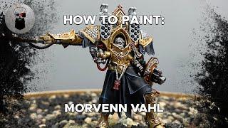 Contrast+ How to Paint: Morvenn Vahl, Abbess Sanctorum of the Adepta Sororitas